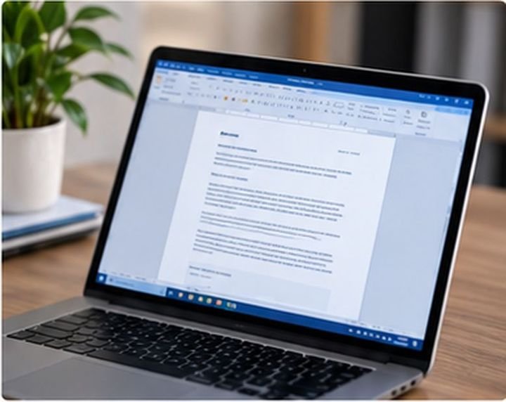 Document Word mis en page
